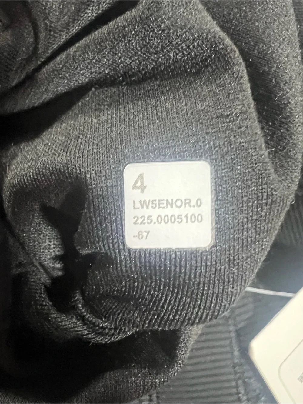 Lululemon Dance Studio Mid Rise Full Length Pant Jogger Black Women's Size 4 - Picture 8 of 9